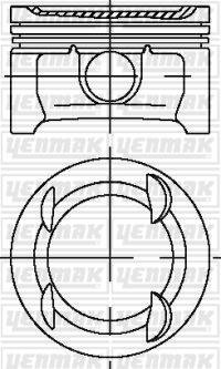 Yenmak 31-03913-000 - Piston droxauto.com