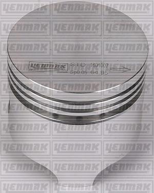 Yenmak 31-03390-000 - Piston droxauto.com