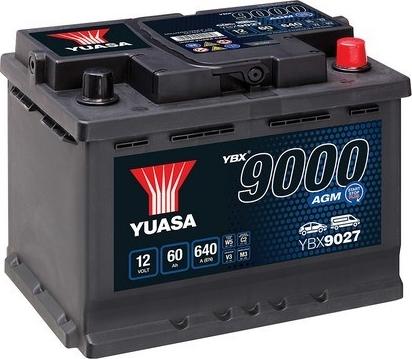 Yuasa YBX9027 - Batterie de démarrage droxauto.com