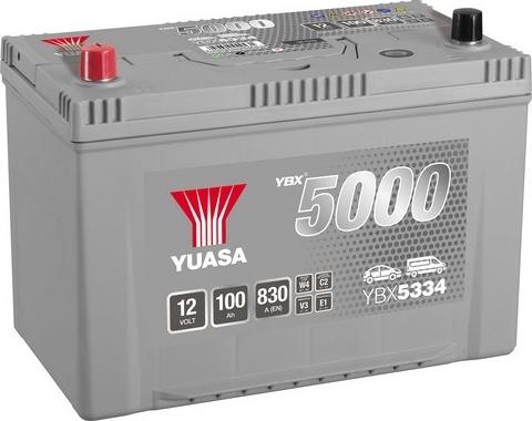 Yuasa YBX5334 - Batterie de démarrage droxauto.com