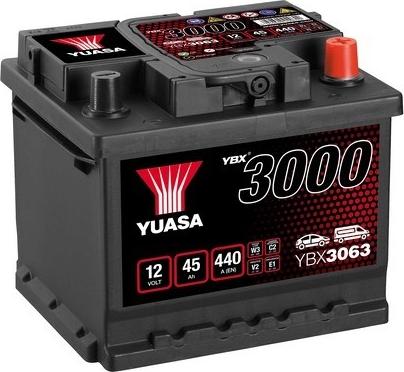 Yuasa YBX3063 - Batterie de démarrage droxauto.com