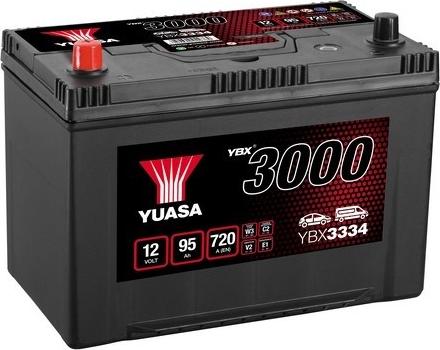 Yuasa YBX3334 - Batterie de démarrage droxauto.com
