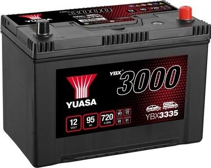 Yuasa YBX3335 - Batterie de démarrage droxauto.com