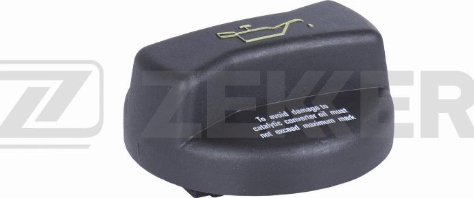 Zekkert BD-2058 - Bouchon, goulotte de remplissage d'huile droxauto.com