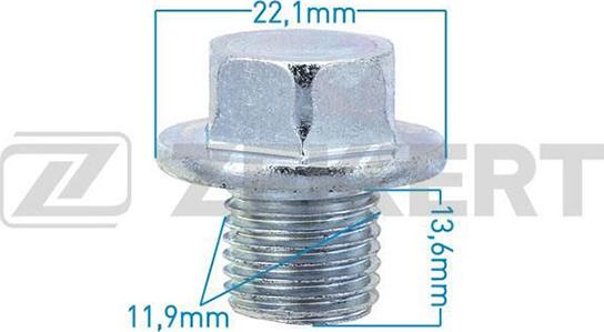 Zekkert BE-3250 - Vis-bouchon, carter d'huile droxauto.com