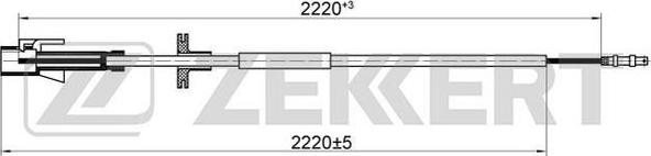 Zekkert BZ-1218 - Câble flexible de commande de compteur droxauto.com