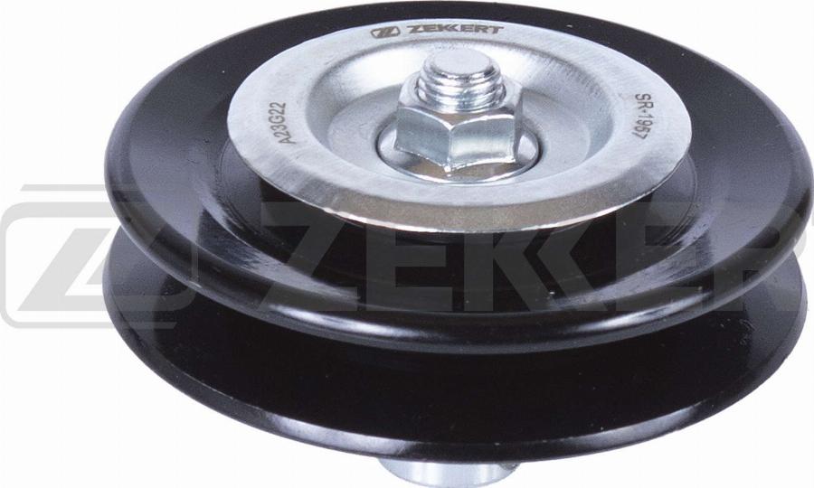 Zekkert SR-1957 - Poulie renvoi / transmission, courroie trapézoïdale à nervures droxauto.com