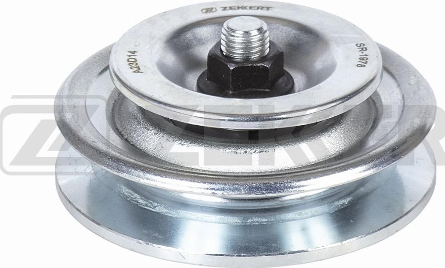 Zekkert SR-1978 - Poulie renvoi / transmission, courroie trapézoïdale à nervures droxauto.com