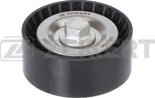 Zekkert SR-1156 - Poulie renvoi / transmission, courroie trapézoïdale à nervures droxauto.com