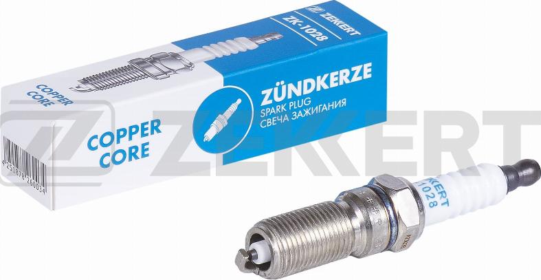 Zekkert ZK-1028 - Bougie d'allumage droxauto.com