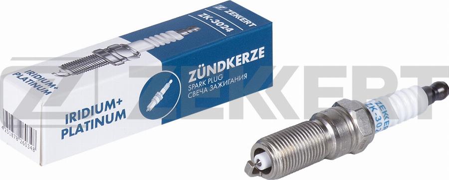 Zekkert ZK-3024 - Bougie d'allumage droxauto.com