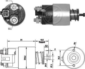 ZM ZM2391 - Contacteur, démarreur droxauto.com