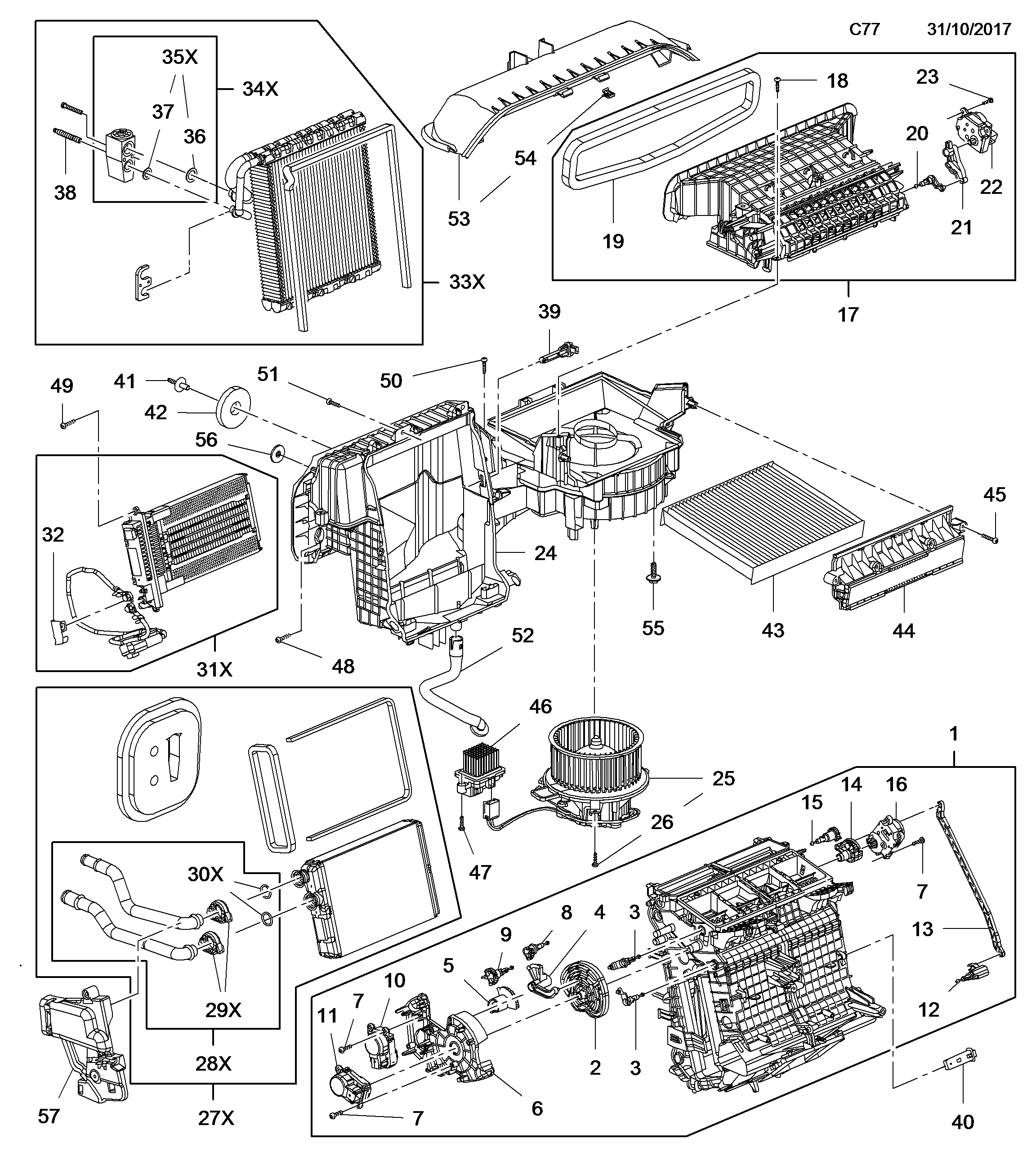 PSA 13426651 - MOTOR, SERVO, AIR INLET FLAP droxauto.com