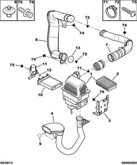 PSA 1420 L4 - DRY TYPE AIR FILTER droxauto.com