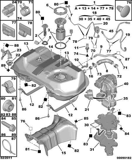 PSA 1500 RP - FUEL ADDITIVE SUMP droxauto.com