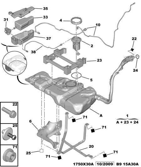 PSA 1500 HE - FUEL ADDITIVE SUMP droxauto.com