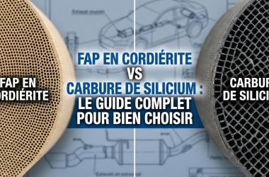 Comparaison entre FAP en cordiérite et FAP en carbure de silicium : guide complet pour choisir entre ces deux types de filtres à particules.