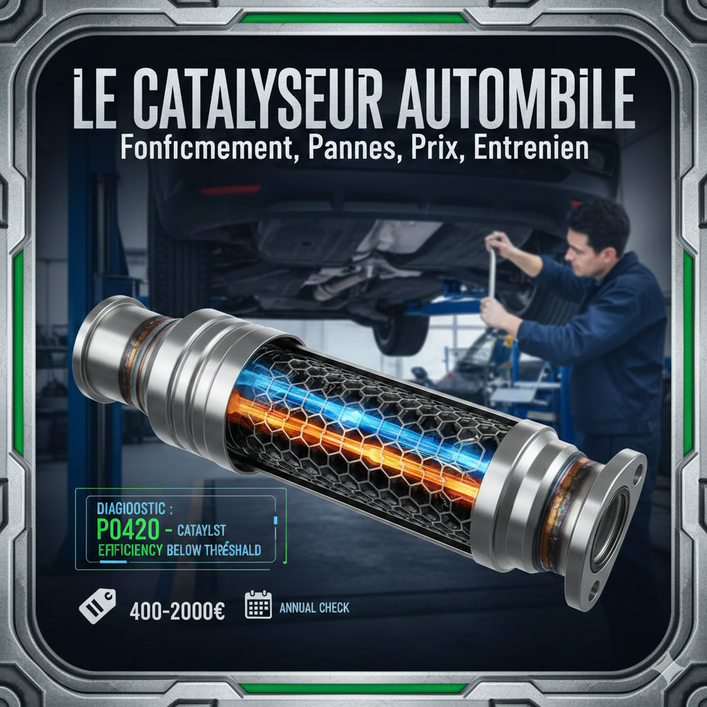 Le catalyseur automobile : fonctionnement, pannes, prix, entretien 1 Le catalyseur automobile