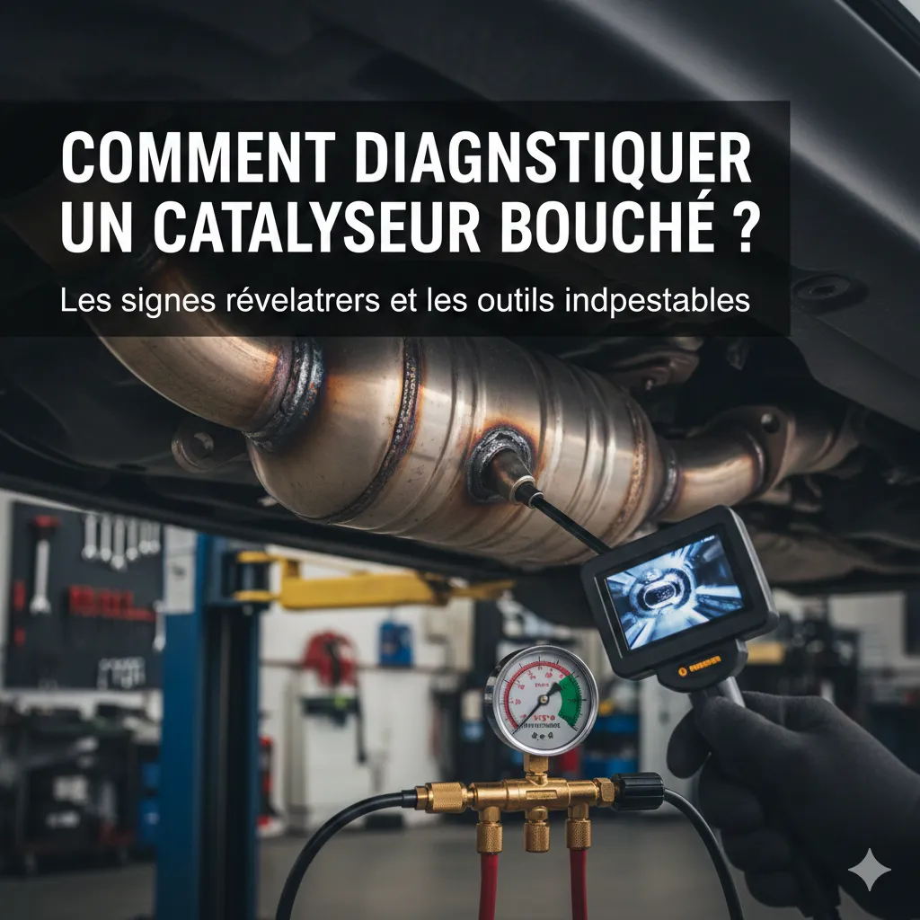 diagnostiquer un catalyseur bouche