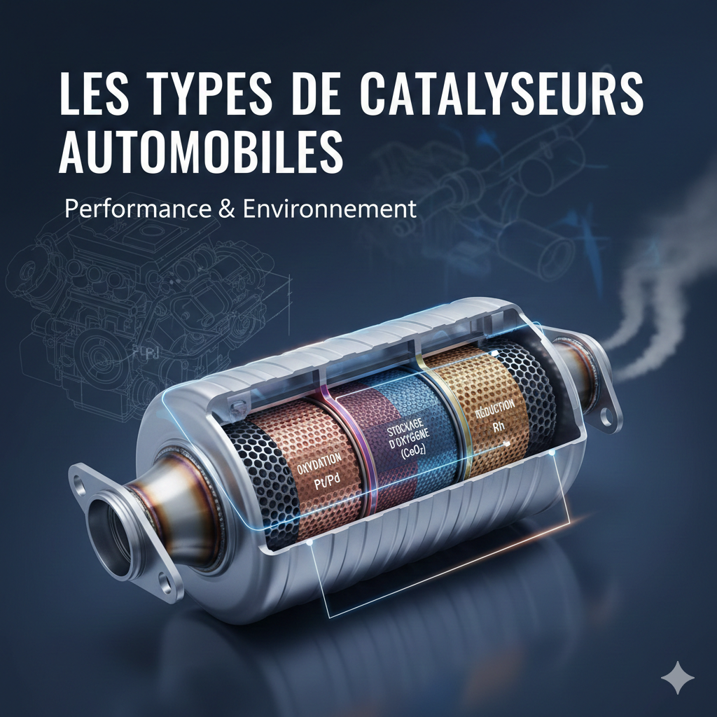 Les types de catalyseurs automobiles 1 les types de catalyseurs automobiles
